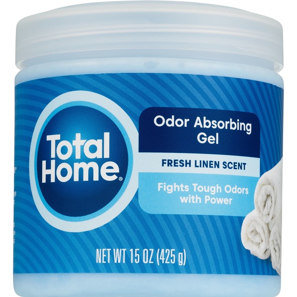 Total Home Odor Absorbing Gel, Fresh Linen Scent