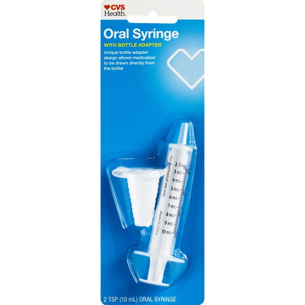 CVS Health - Jeringa oral 2 ctas./10 ml