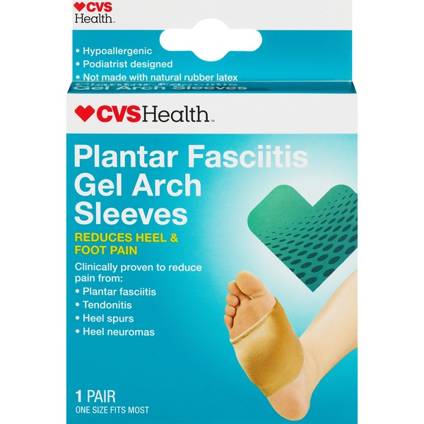 CVS Health Plantar Fasciitis Gel Arch Sleeve, 1 CT