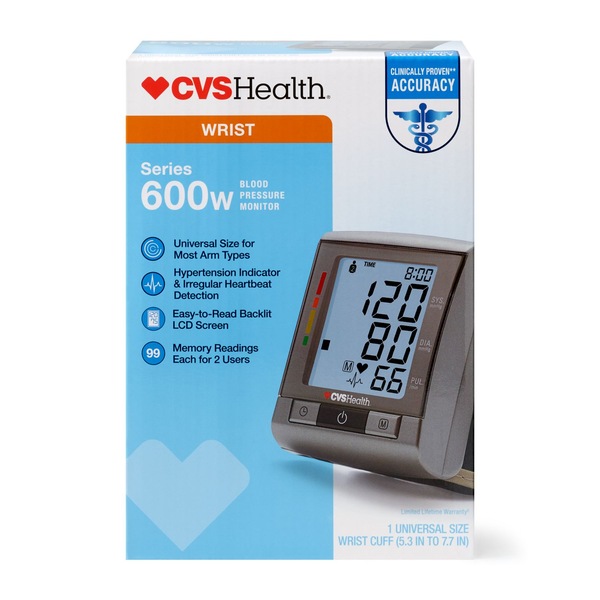 CVS Health Advanced - Tensiómetro de muñeca