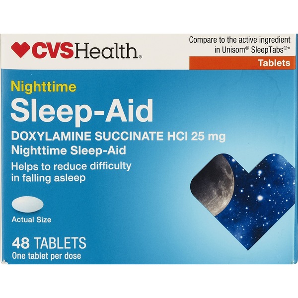CVS Health Nighttime Sleep Aid - Tabletas