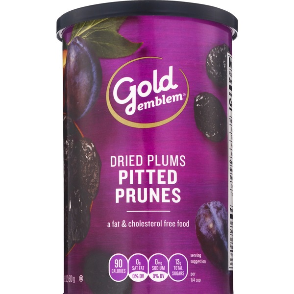 Gold Emblem Dried Plums Pitted Prunes, 18 oz