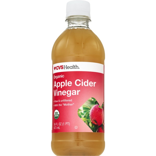 CVS Health Organic Apple Cider Vinegar, 16 OZ