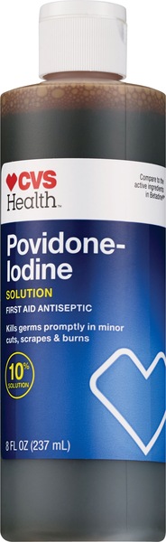 CVS Health Povidone Iodine First Aid Antiseptic, 8 OZ