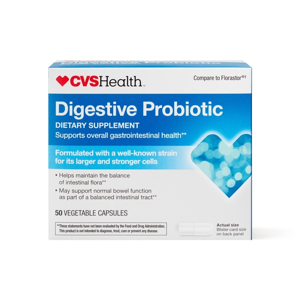 CVS Health Digestive Probiotic Capsules