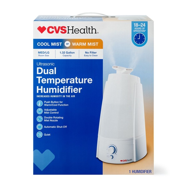 CVS Health Dual Warm/Cool Temperature Humidifier