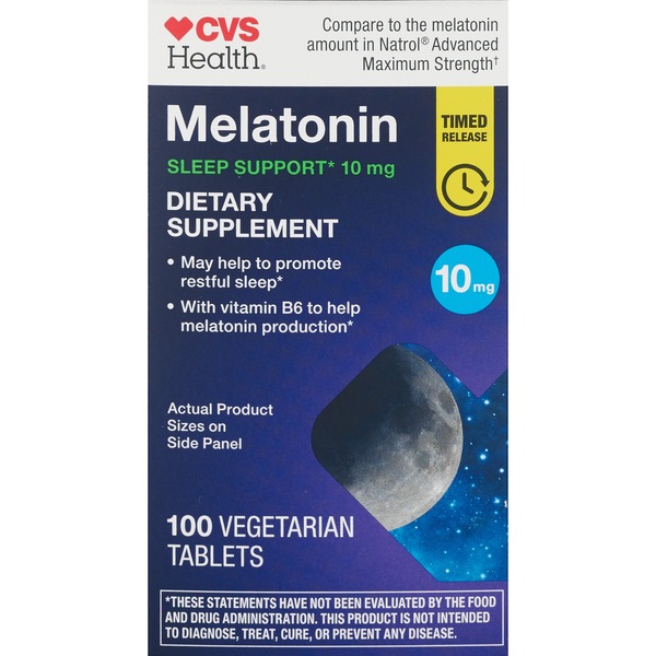 CVS Health Melatonin, 100 CT