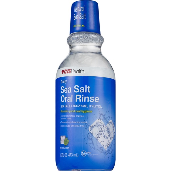 CVS Health Daily Sea Salt Oral Rinse, Arctic Ocean