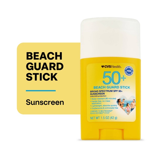 CVS Health Beach Guard Sunscreen Sunstick SPF 50