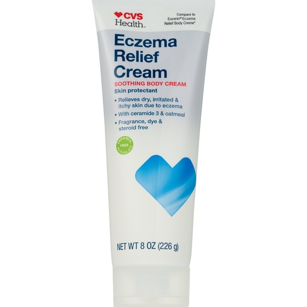 CVS Health Eczema Relief Cream, 8 OZ