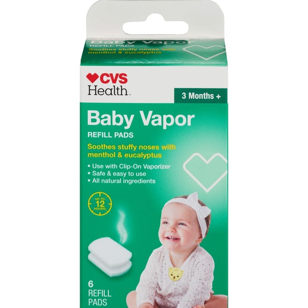 CVS Health Baby Vapor Refill Pads, 6 CT