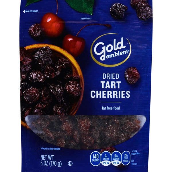 Gold Emblem Dried Tart Cherries, 6 oz