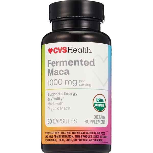 CVS Health Fermented Maca Capsules, 60 CT