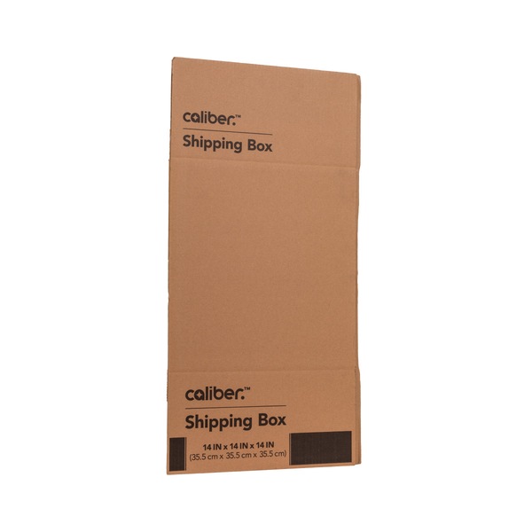 Caliber Mailing Moving & Storage Box, 14 In x 14 In x 14 In