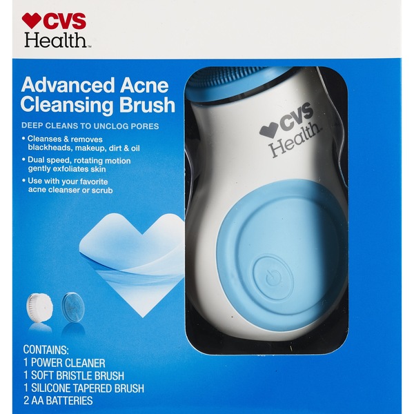 CVS Health - Cepillo de limpieza avanzada para el acné