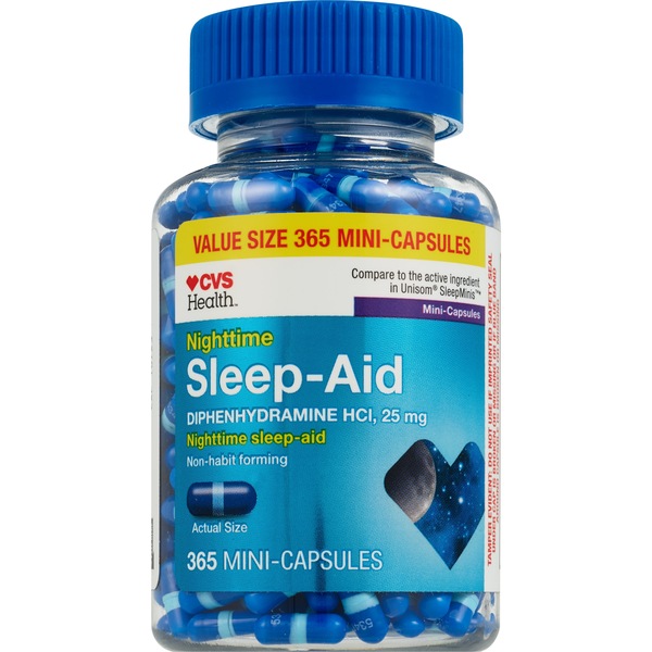 CVS Health Nighttime Sleep Aid Mini-Capsules