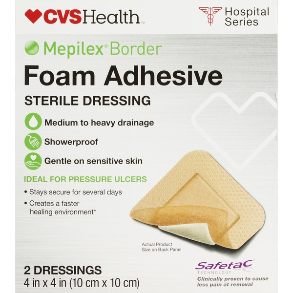 CVS Health Foam Adhesive Sterile Dressings