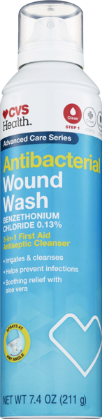CVS Health Antibacterial Wound Wash