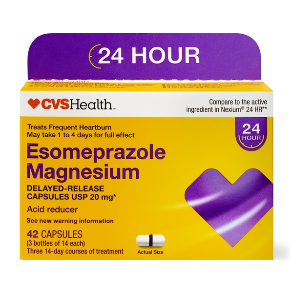 CVS Health Esomeprazole Magnesium Capsules