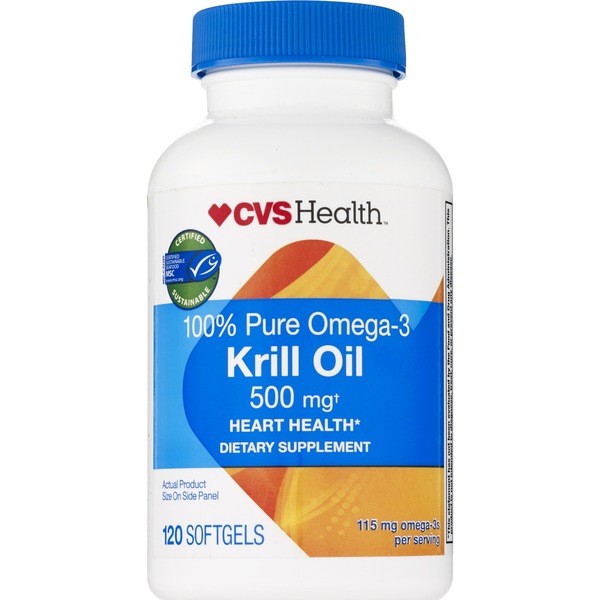CVS Health Pure Omega-3 Krill Oil