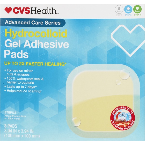 CVS Health Advanced Healing Hydrocolloid Adhesive Pads