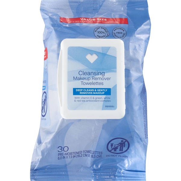 CVS Beauty Cleansing Makeup Remover Towelettes