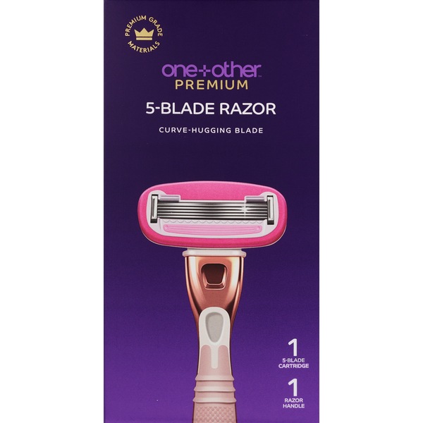one+other Blissfully Smooth, 5-Blade Razor