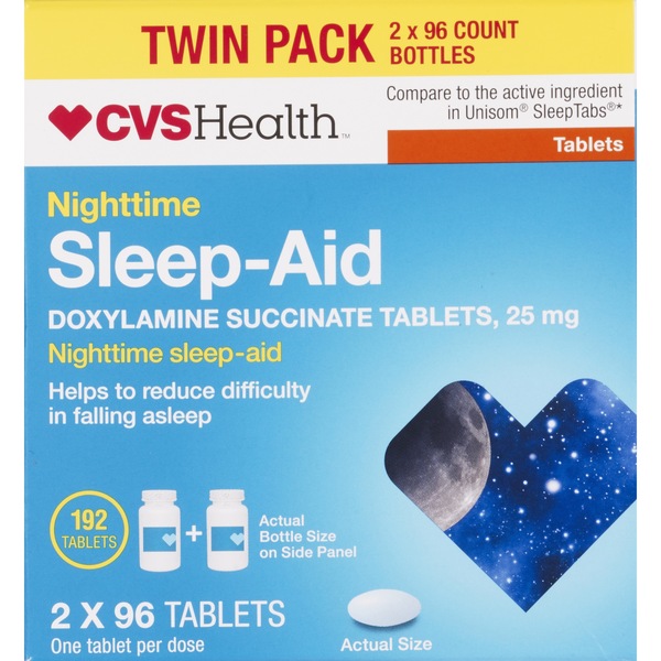 CVS Health Nighttime Sleep Aid - Tabletas