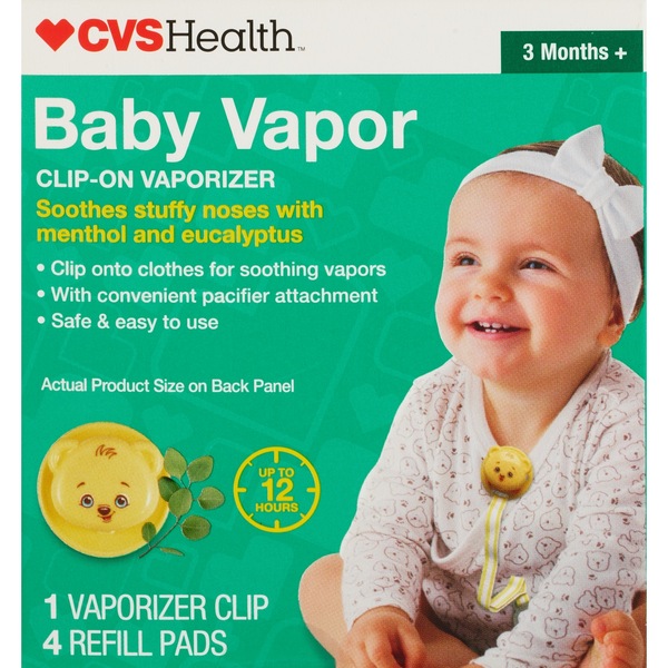 CVS Health Baby Vapor - Vaporizador con clip
