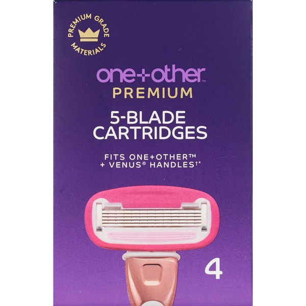 one+other Women's Blissfully Smooth 5 Blade Razor Refills