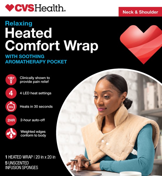 CVS Health Relaxing Heated Comfort Wrap