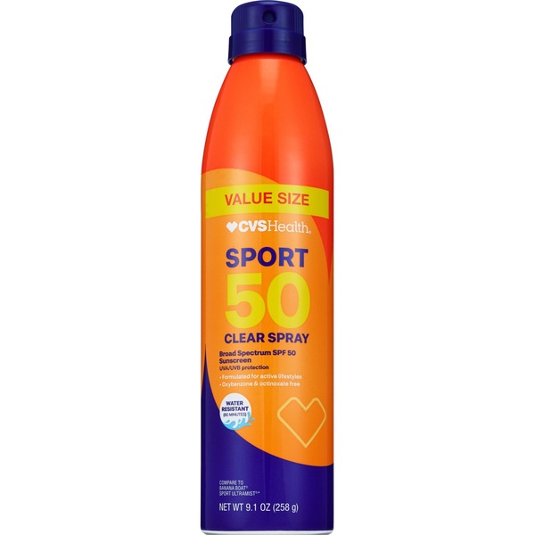 CVS Health Sport Clear Sunscreen Spray