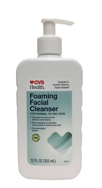CVS Health Foaming Facial Cleanser for Normal to Oily Skin