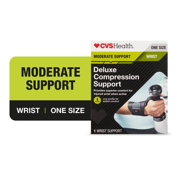 CVS Health Wrist Deluxe Compression Support