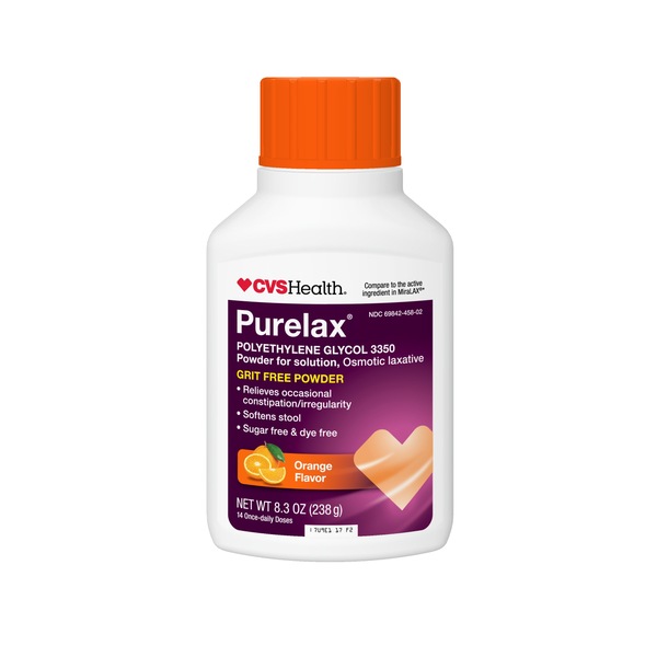 CVS Health Purelax Powder, Orange