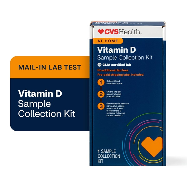 CVS Health At Home Vitamin D Test Kit, 1 CT