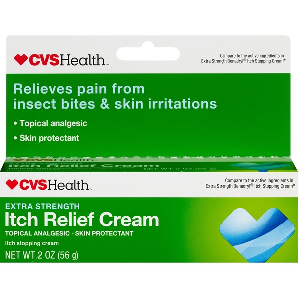CVS Health - Crema para el alivio de la picazón, Extra Strength