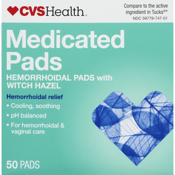 CVS Health Medicated Pads for Hemorrhoidal Relief