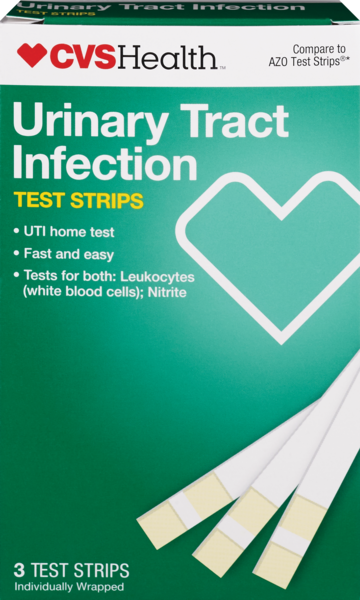 CVS Health Urinary Tract Infection Test Strips, 3 CT