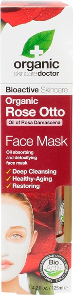 Organic Doctor Rose Otto Face Mask, 4.2 OZ