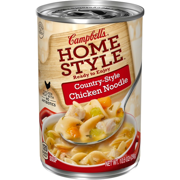 Campbell's Homestyle Soup, Country Style Chicken Noodle Soup, Can, 10.5 oz