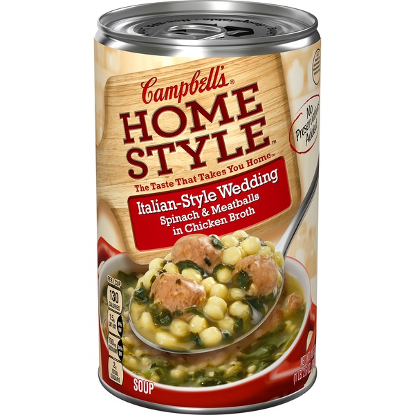 Campbell's Homestyle Soup, Italian Style Wedding, Can, 18.6 oz