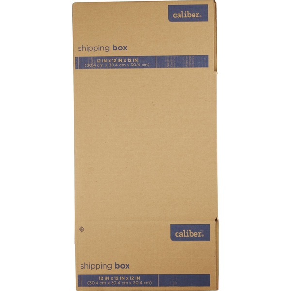 Caliber Mailing Moving & Storage Box, 12 In x 12 In x 12 In