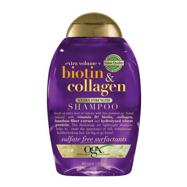OGX Extra Strength Thick & Full + Biotin & Collagen Shampoo
