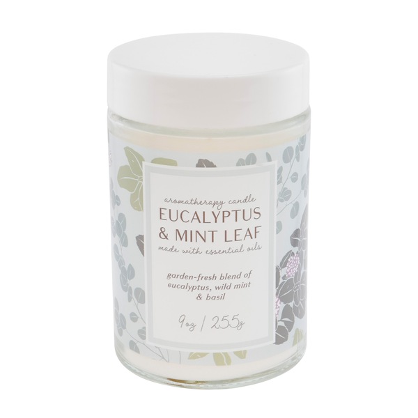 Northern Lights Aromatherapy Candle, Eucalyptus & Mint, 9 oz