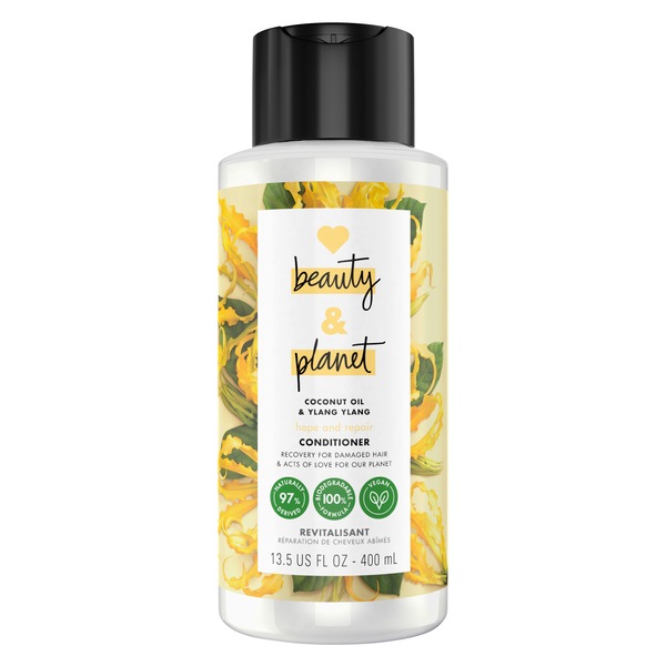 Love Beauty & Planet Hope and Repair Coconut Oil & Ylang Ylang Conditioner, 13.5 OZ