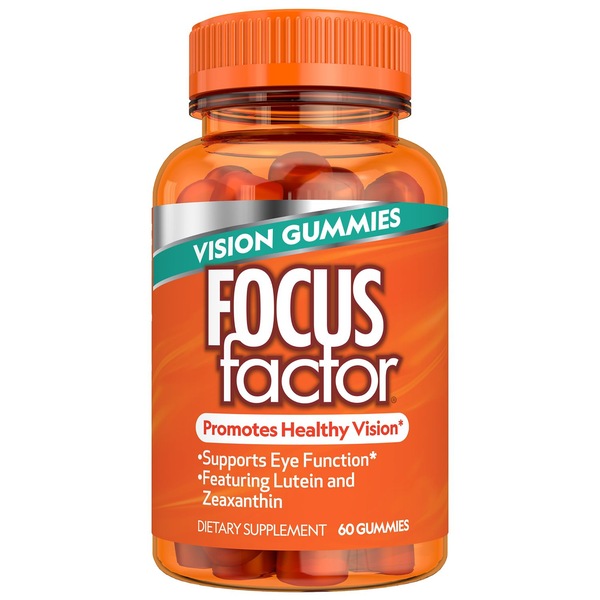 FOCUSfactor Vision Formula Gummies, 60 CT