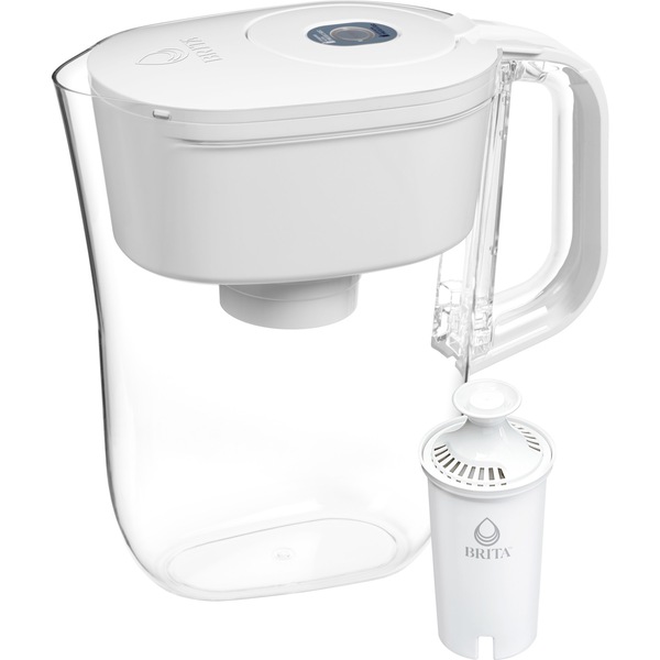 Brita Small 6 Cup Water Filter Pitcher with 1 Standard Filter, BPA Free