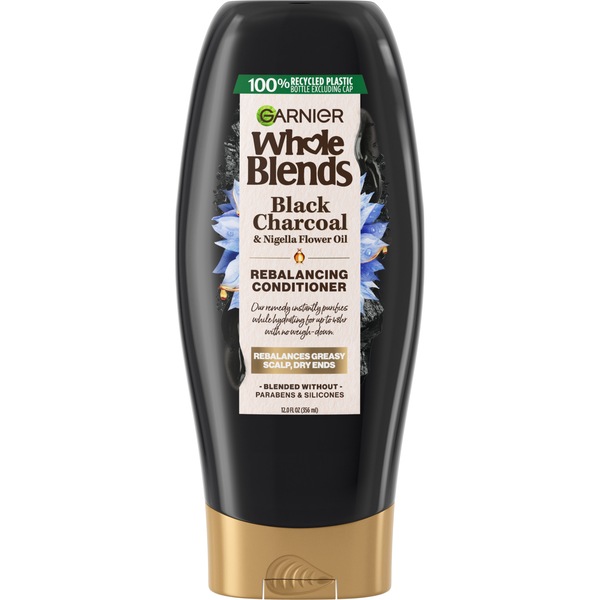 Garnier Whole Blends Black Charcoal and Nigella Flower Oil Rebalancing Conditioner