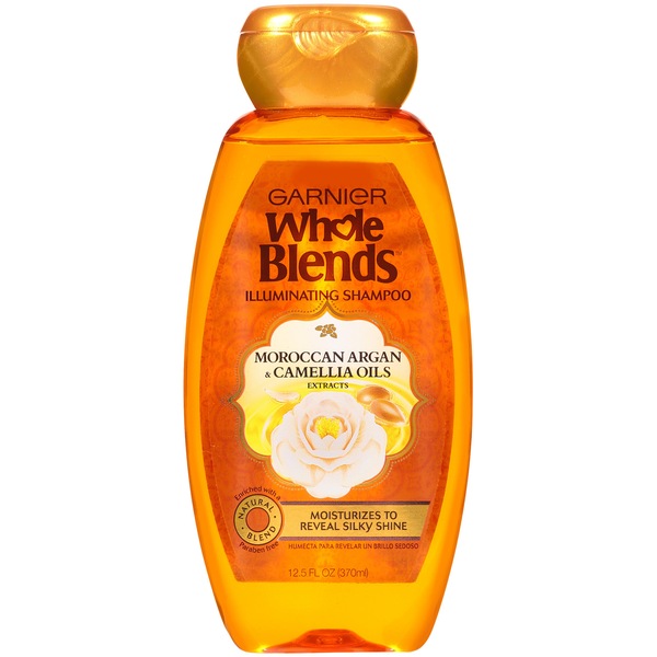 Garnier Whole Blends Moroccan Argan & Camellia Oil Extracts Illuminating Shampoo
